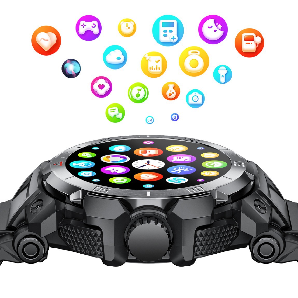 Transfronterizo MT100pro 2 en 1 reloj inteligente Bluetooth música salud deportiva TWS auriculares ventas calientes transfronterizas