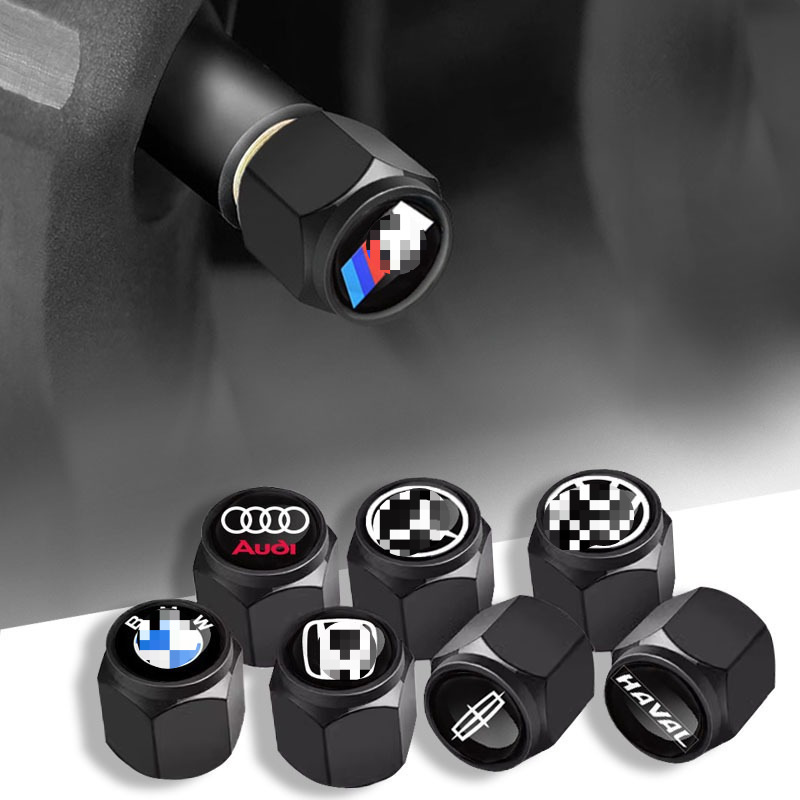 Suitable for Car Tire Valve Caps, Valve Caps, Anti-Theft Tire Core Caps, Valve Caps, Valve Core Caps, Metal