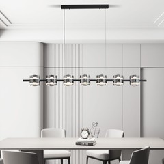 Italian Minimalist All-Copper Restaurant Glass Pendant Light—Nordic Chic, Sleek & Simple, Perfect for Bar Counters, Offices, and Tmall Genie Smart Home Integration