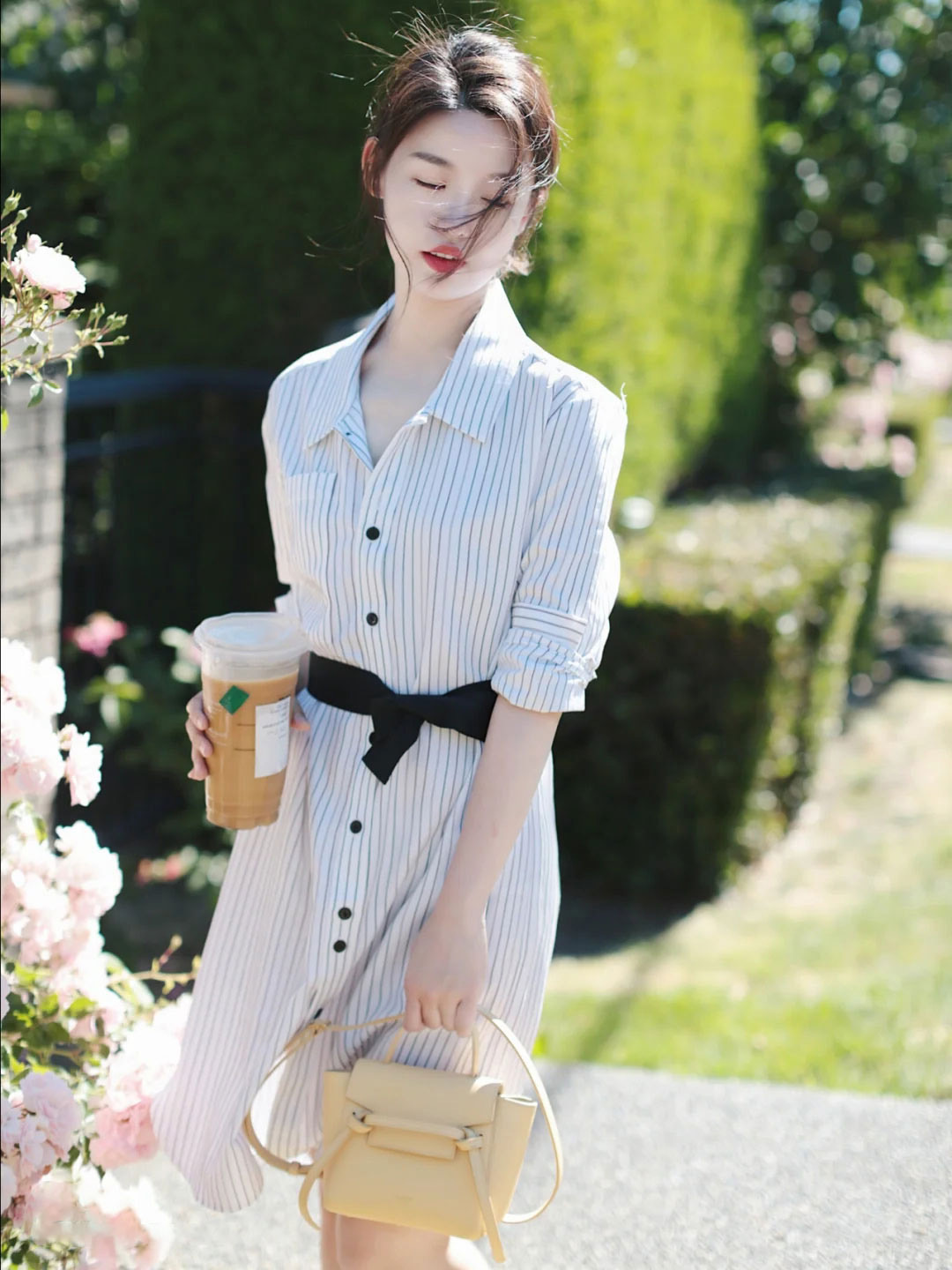 C5803 1000K ÁO SƠ MI NỮ DONTDC DÀI TAY MÙA XUÂN THU ĐÔNG TRÔNG TRẺ HƠN TUỔI THỜI TRANG NỮ G03 SẢN PHẨM MỚI
