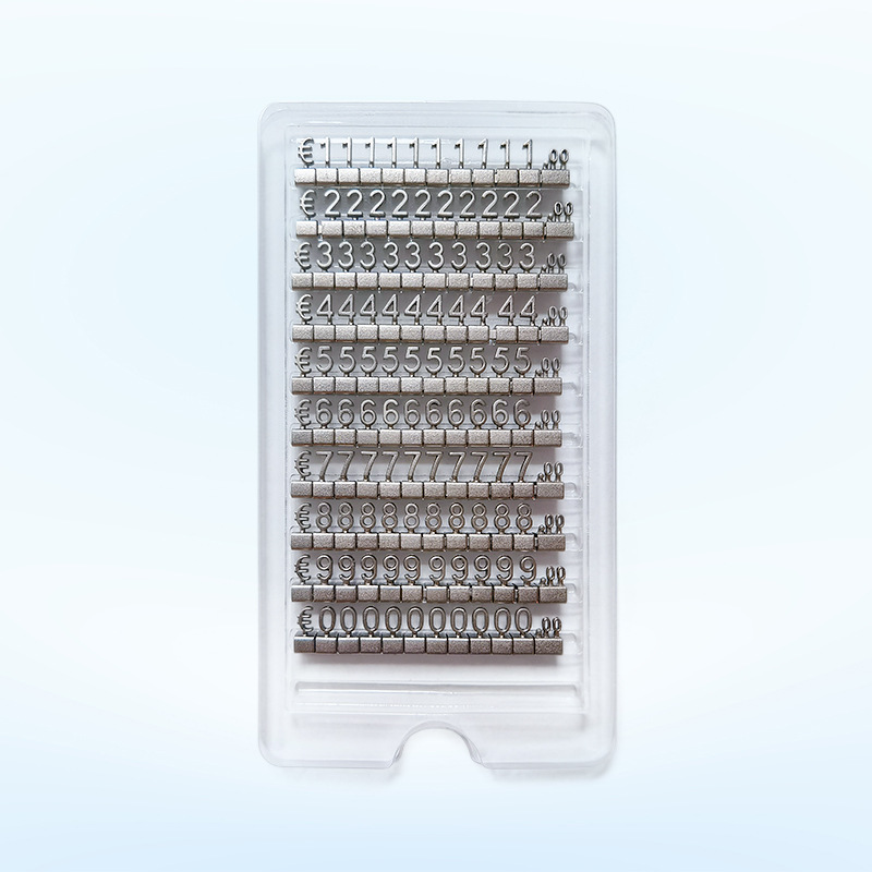 진주 니켈 유로, 중간 크기 8*4MM