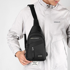 Cross-border new men's business unisex shoulder crossbody bag outdoor casual sports small backpack commuting bag