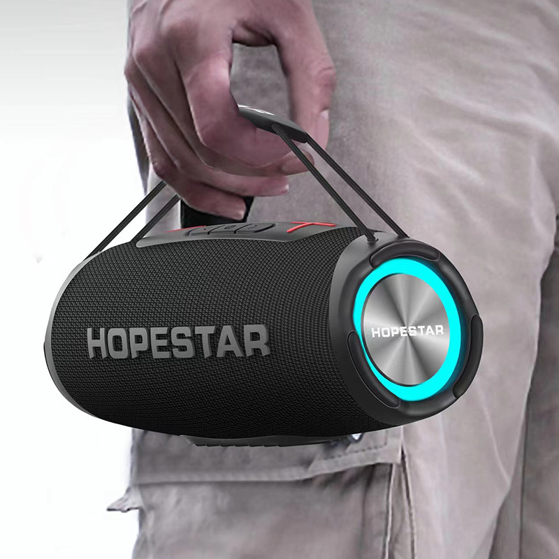 H53ワイヤレスbluetoothスピーカー防水ポータブル屋外ポータブルラグビーハイパワーデュアルスピーカーmp3プレーヤー|undefined
