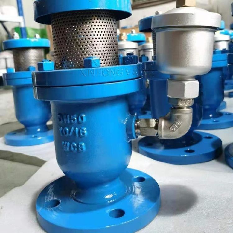 GWP复合式排气阀 防水锤 现货 快速 法兰式 欣弘阀门