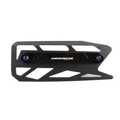 Ns150Gx Nwg150 Modified Exhaust Pipe: Motorcycle exhaust pipe - ns150gx-exhaust-hood-decorative-strip-black