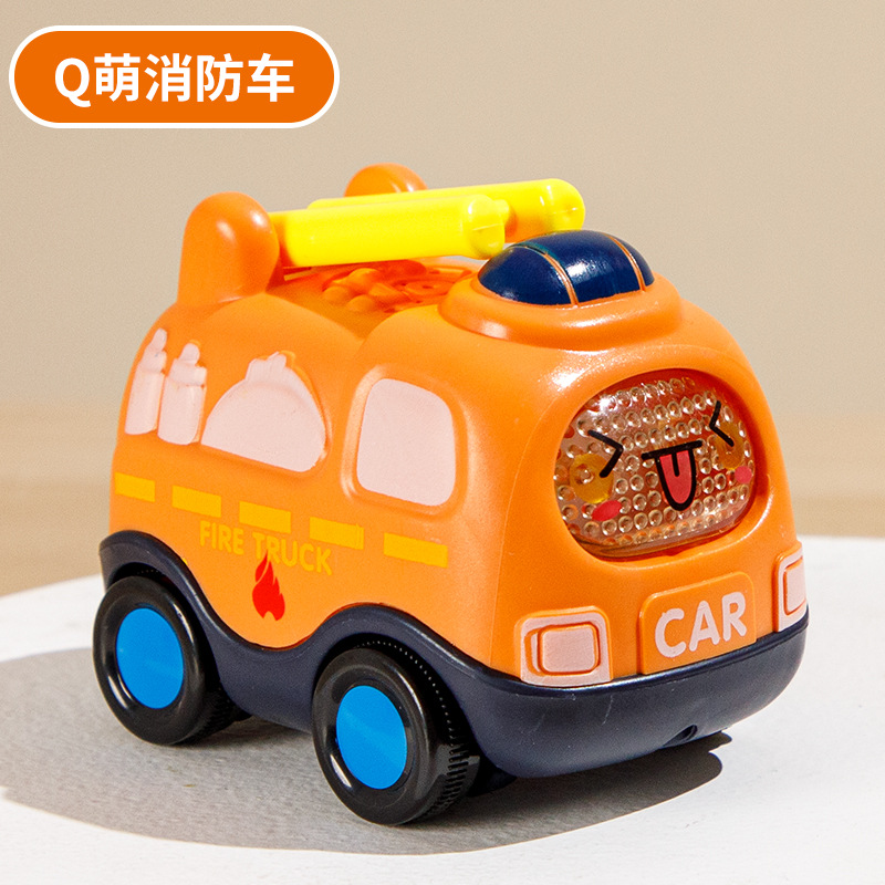 Q cute fire ladder car