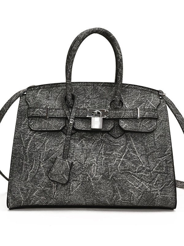 Bolso de platino simple retro ventas calientes de mujeres nuevas moda transfronterizas de alta calidad Kelly bolso de hombro de gran capacidad