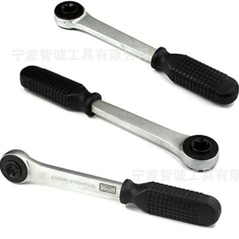 散热器水箱1/2棘轮扳手1/2四方孔专用拆卸扳手锻打阶梯扳手扳手