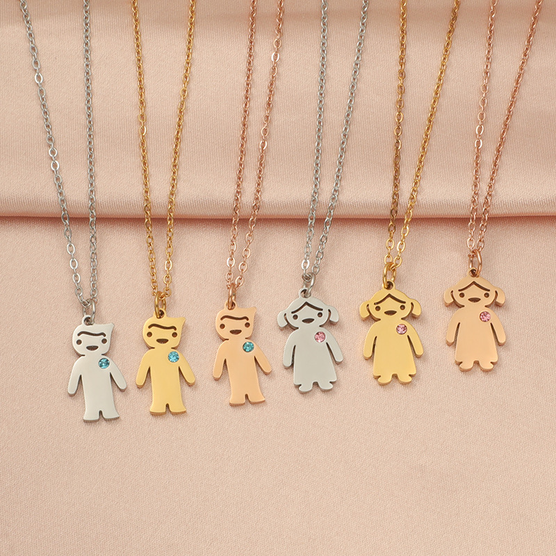 Collana con ciondolo personalizzata per ragazzi e ragazze_voghion.com