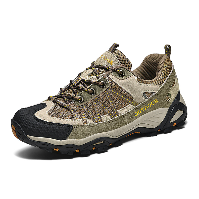 Transfronterizos de pareja de tamaño grande primavera y verano zapatos deportivos de malla para hombres y mujeres zapatos deportivos de viaje antideslizantes de campo casuales image 3