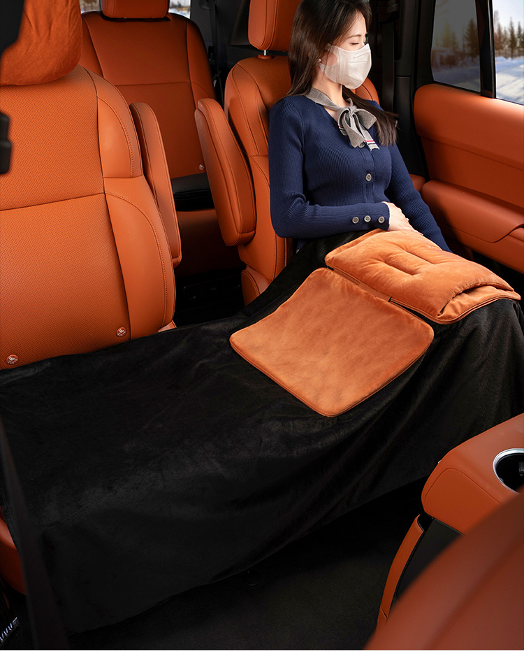 Suitable for Mercedes-Benz Car Pillow Quilt E-Class C-Class S-Class E300L/C260L/Gle/Glc Car Air-Conditioning Quilt Waist Support