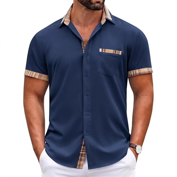 Men's summer shirt for leisure