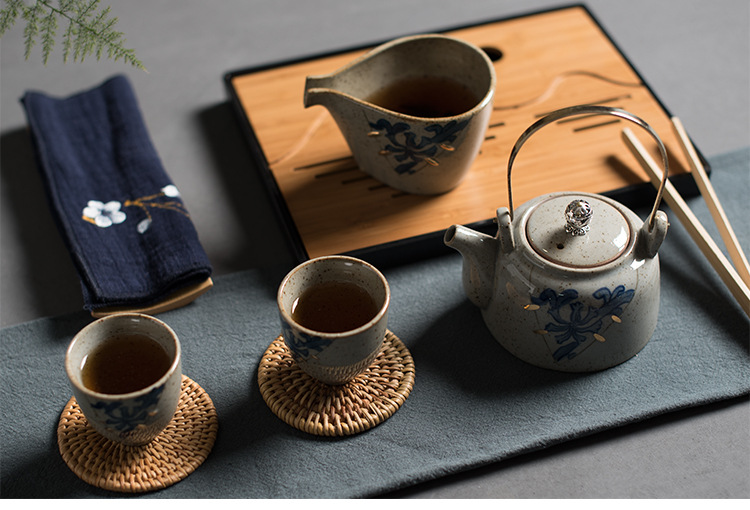 Imitation Bronze Handle Ceramic Teapot9