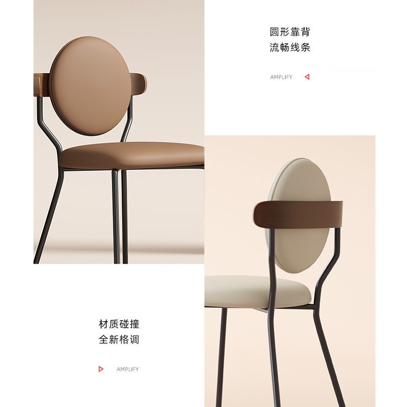 Sillas de comedor de estilo crema sillas de diseño de madera sólida sillas de mesa de comedor taburetes de comedor en línea