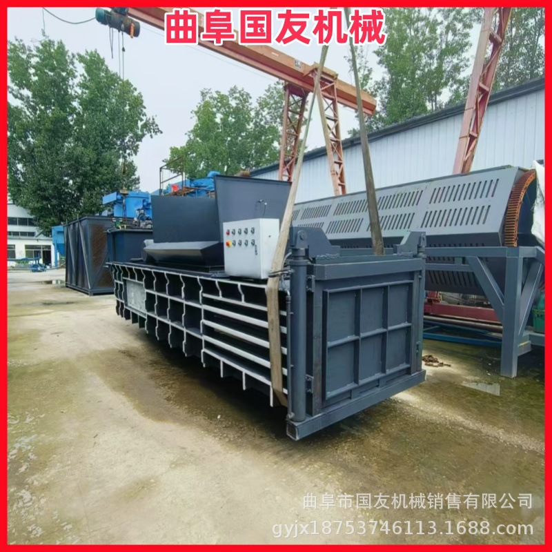 大型立式液压打包机 废纸箱塑料瓶易拉罐压包机 金属下脚料压缩机