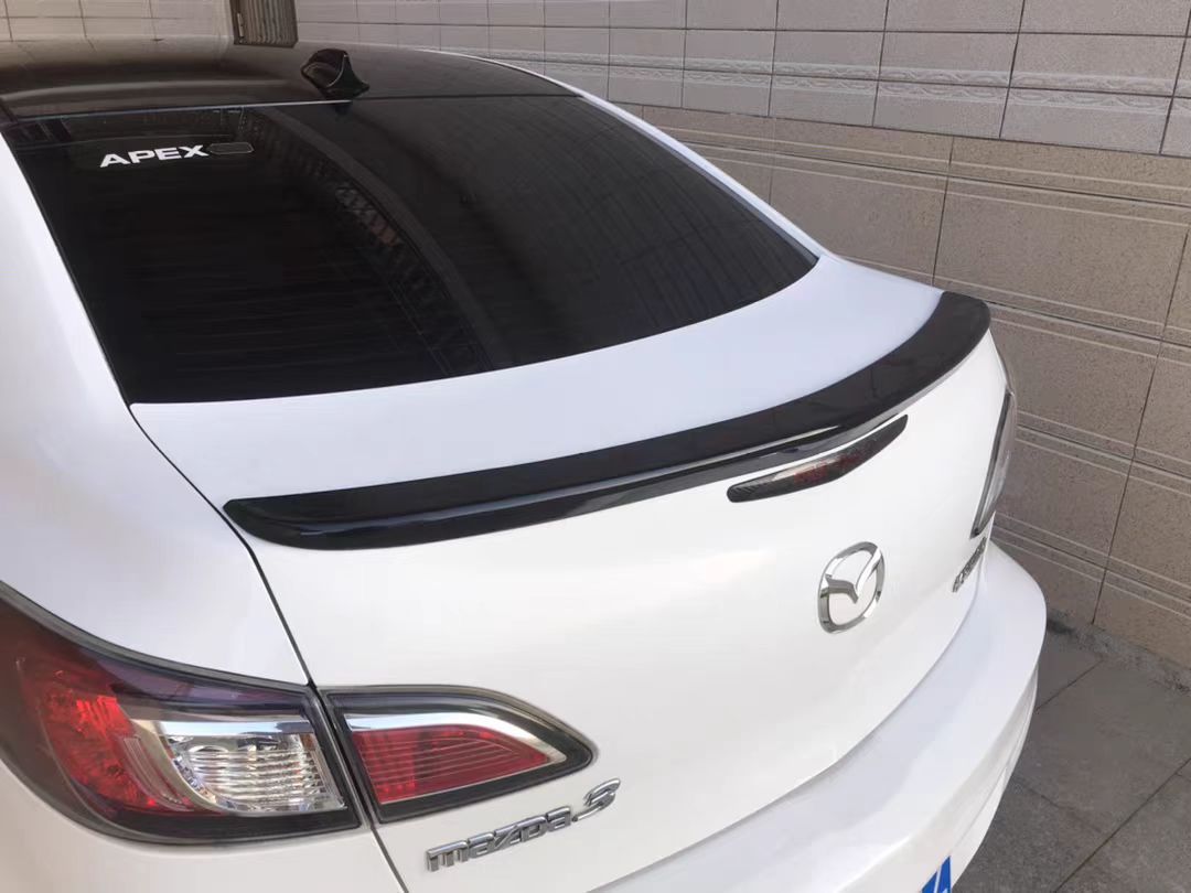 Suitable for 2011-2013 Mazda 3 Starling Rear Wing M3 Starling Special Modified Punch-Free Pressure Rear Wing