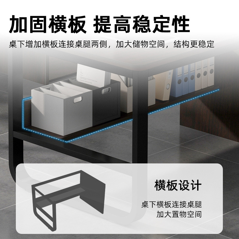Mesa de oficina moderna y sencilla mesa y silla de personal de oficina sala de alquiler mesa de trabajo larga mesa de computadora