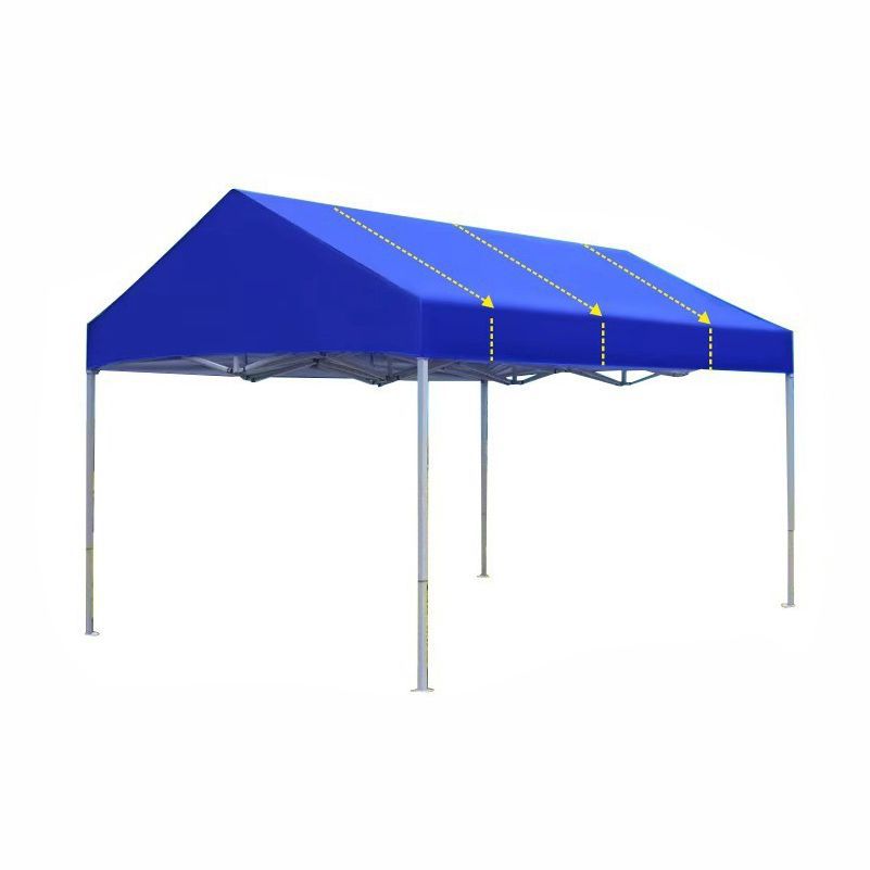 Carpa publicitaria impermeable al aire libre puesto de sombrilla impresión plegable toldo de cuatro patas cobertizo de estacionamiento tienda de cuatro esquinas