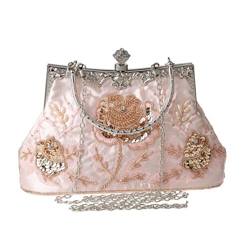 retro beaded bag exquisite dinner beaded bag cheongsam bag handmade bag multicolor 