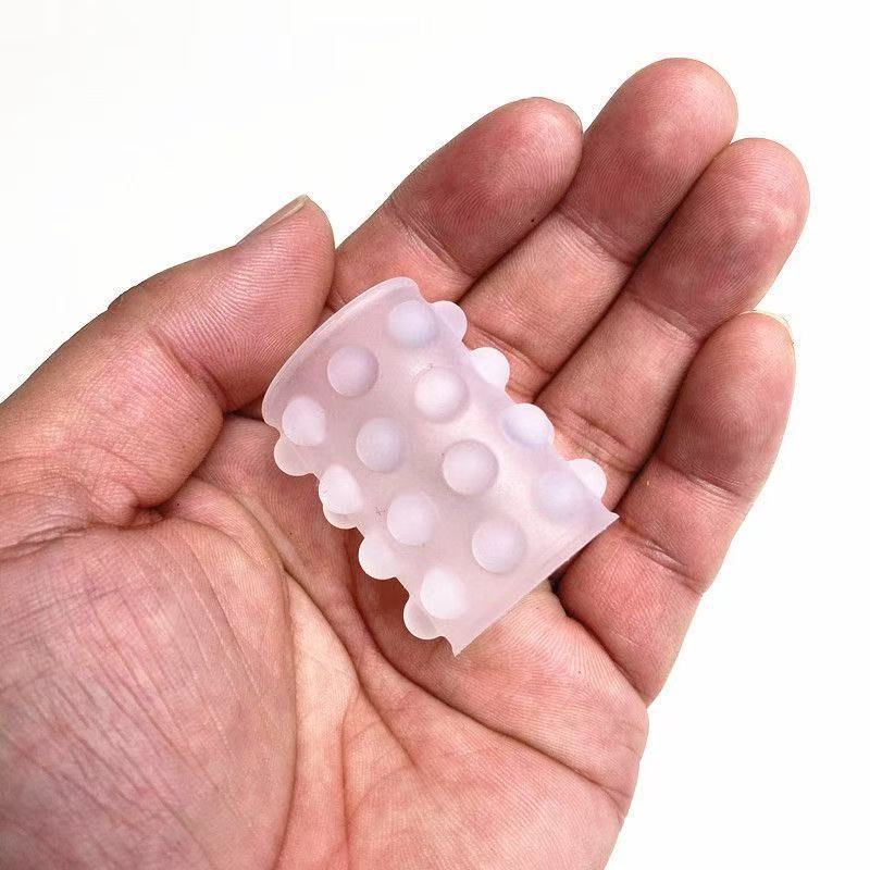 Anillo de cerradura de perlas para hombres Anillo de cerradura de perlas de sexo Cubierta de cerradura de ojos de oveja Juguetes sexuales Dientes de lobo Productos para adultos
