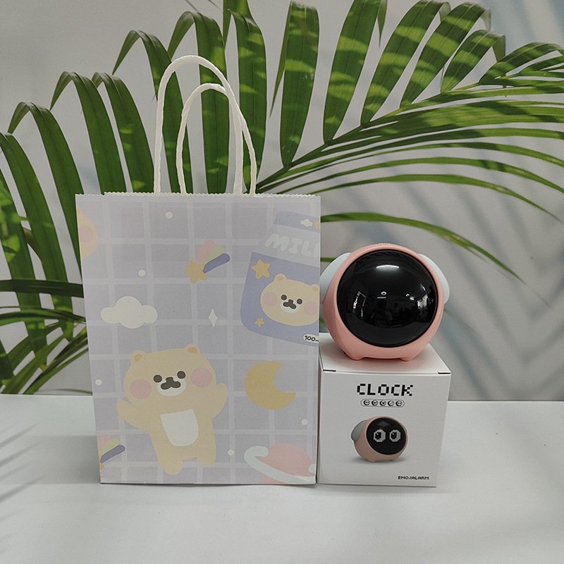 Despertador Digital Inteligente para Niños con Caritas LED Luminosas y Función Snooze, para Dormitorio