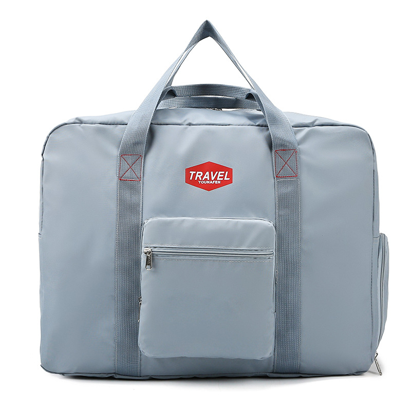 Bolsa de almacenamiento de ropa de mano de tela Oxford Bolsa de almacenamiento de viaje plegable Bolsa impermeable Bolsa de equipaje de corta distancia Bolsa de viaje