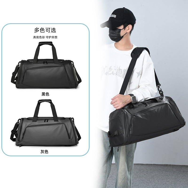 Waterproof bag wet and dry separation for gym for training