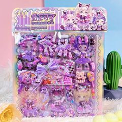 子供用アニメ3d立体ミルクティーココア美しいタンスの女の子の着せ替え奨励シールの泡貼り絵卸売り