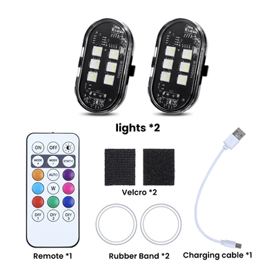 Wireless Remote Control Aircraft Lights, Other lights - 2-lights