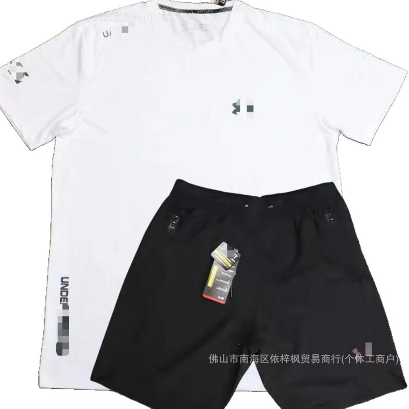 国境を越えた貿易アイスシルク速乾性Tシャツ半袖メンズアウトドアランニング吸湿発散性高弾性機能トレーニングウェア|undefined