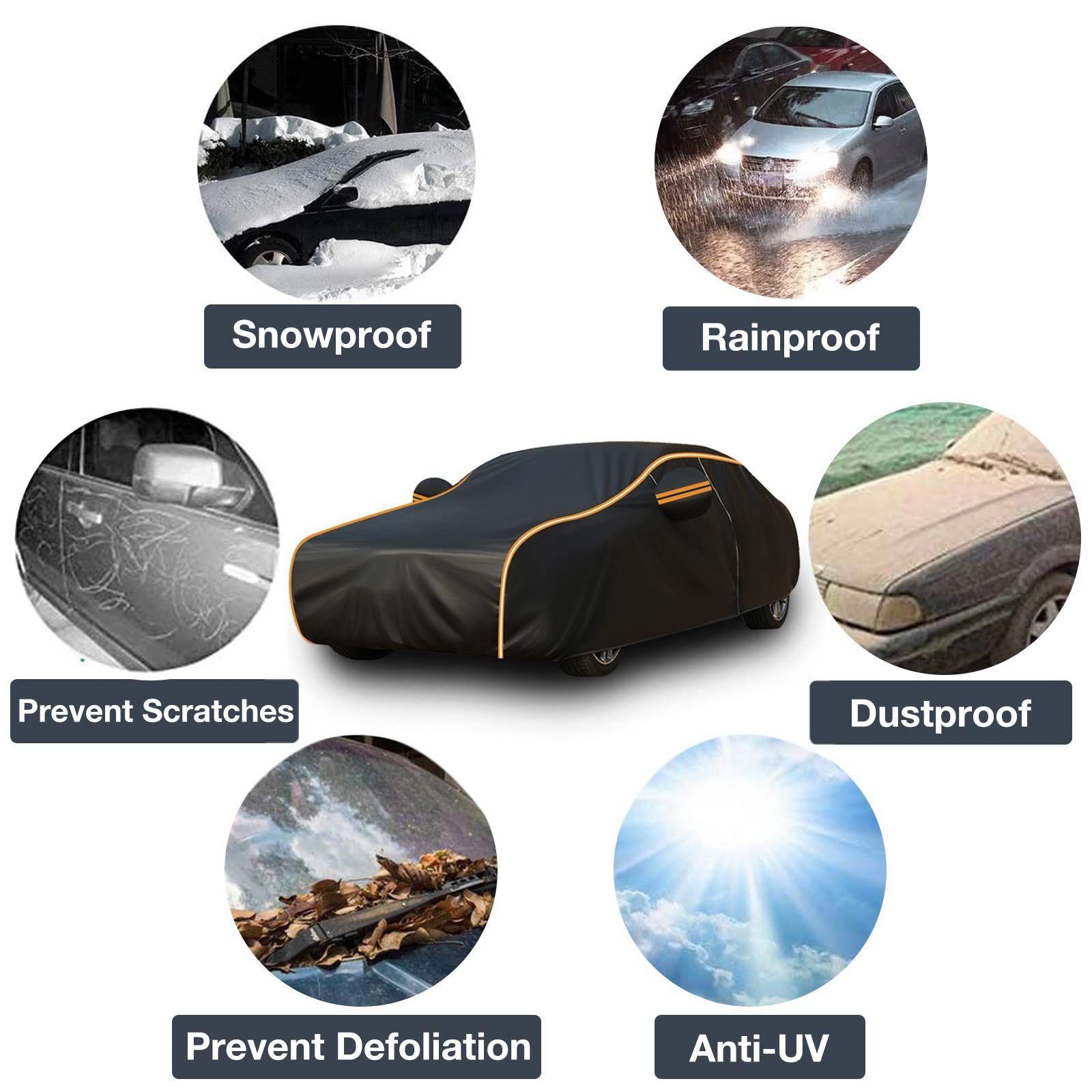 Amazon foreign trade cross-border car clothing a generation of four seasons general Oxford cloth single-layer car clothing cover