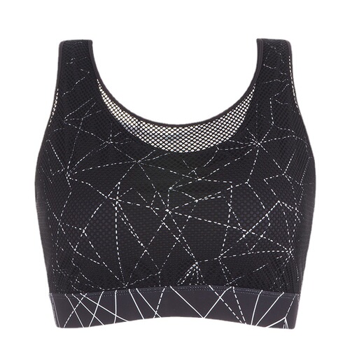Sports Bra for Women, Push-up and Non-Sag Yoga Backless Top, Outerwear for Large Bust, Plus Size Running Shock Absorbing Fitness Bra