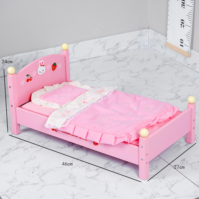 Nuevo juego de juguetes de madera para lavadora infantil para jardín de infancia, cama de muñecas realista, regalo de cumpleaños para niñas.