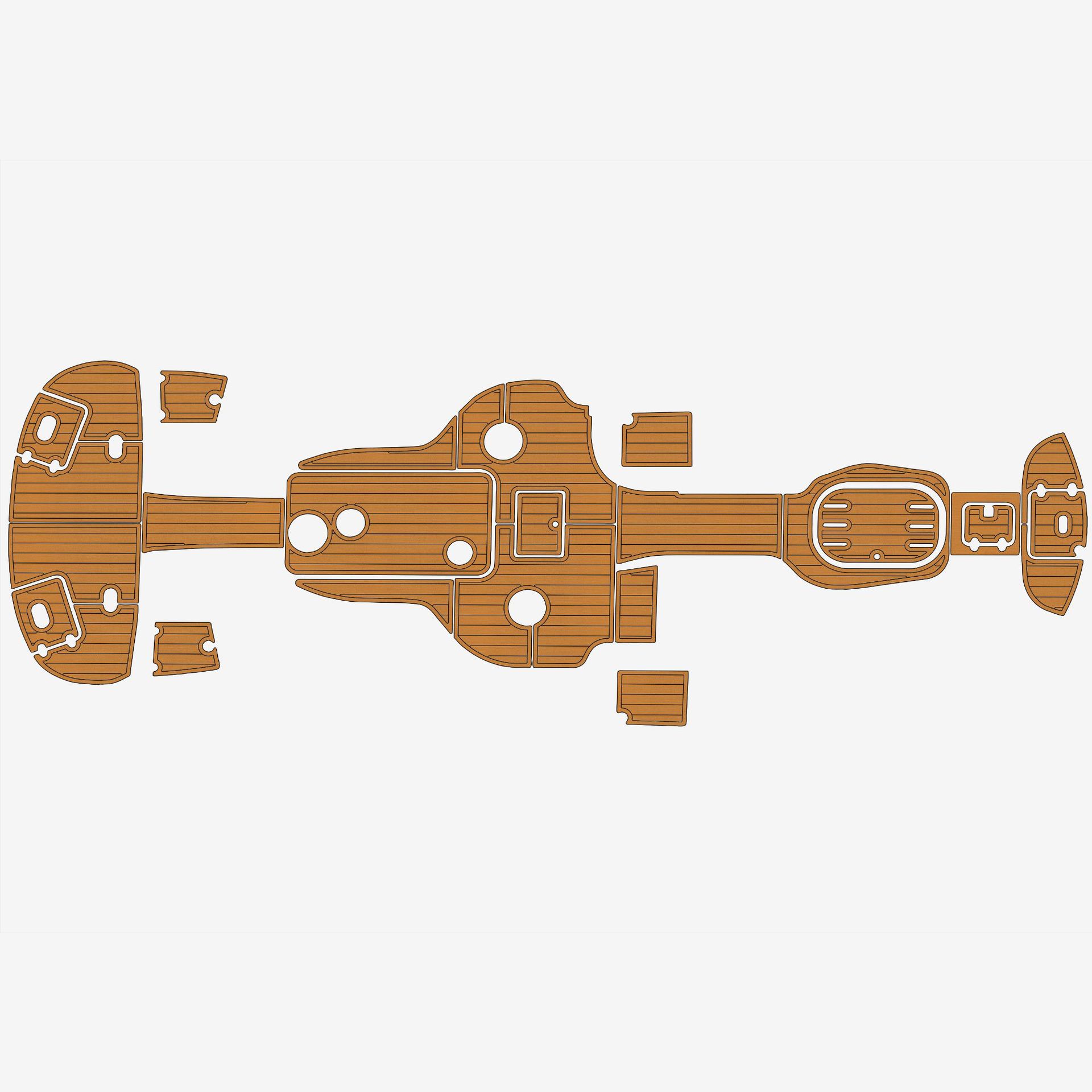 2004-2005 Four Winns 234 Funship EVA Faux Teak Marine Floor