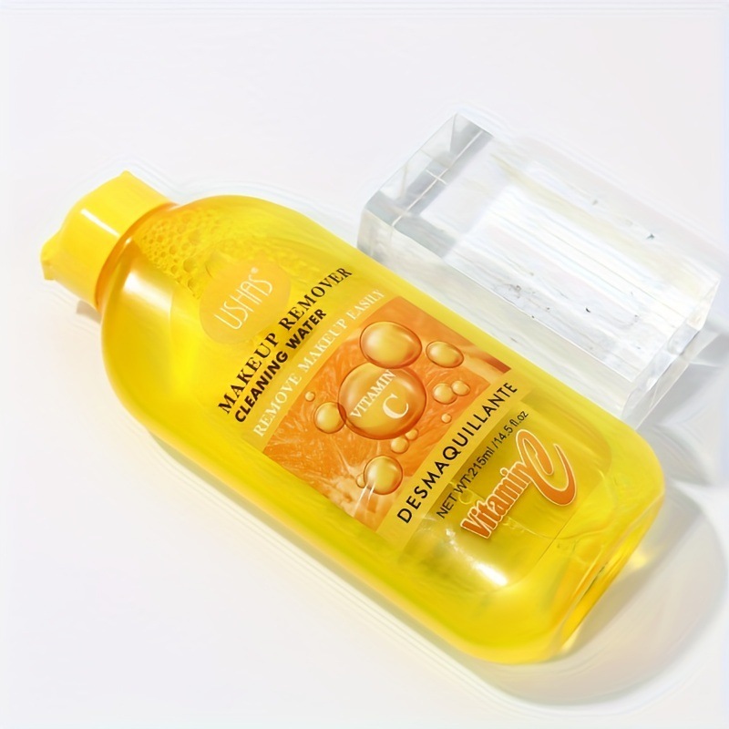 USHAS transfronterizo exclusivamente para productos, desmaquillador, limpiador, hidratante, hidratante, suave y no irritante 215ML