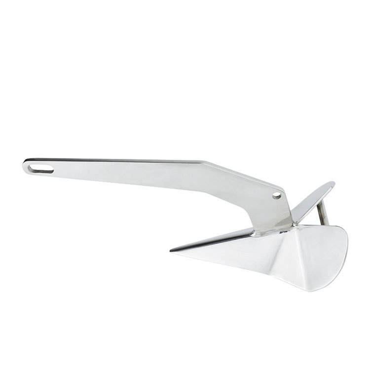 316 스테인레스 스틸 삼각형 앵커 요트 앵커 미러 3-100KG 멀티 사양 대형 그립 스틸 앵커