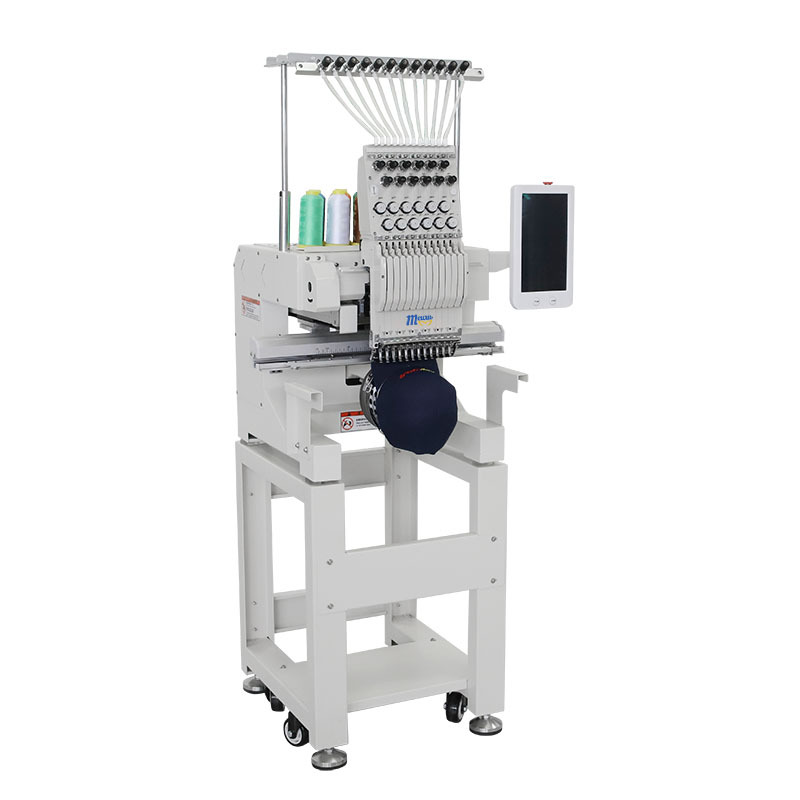 Mini 1 Head Cap Flat Embroidery Machine迷你单头成衣平绣花机