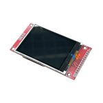 红色板2.4寸TFT显示模块240RGB320液晶屏ST7789 ILI9341 SPI串口