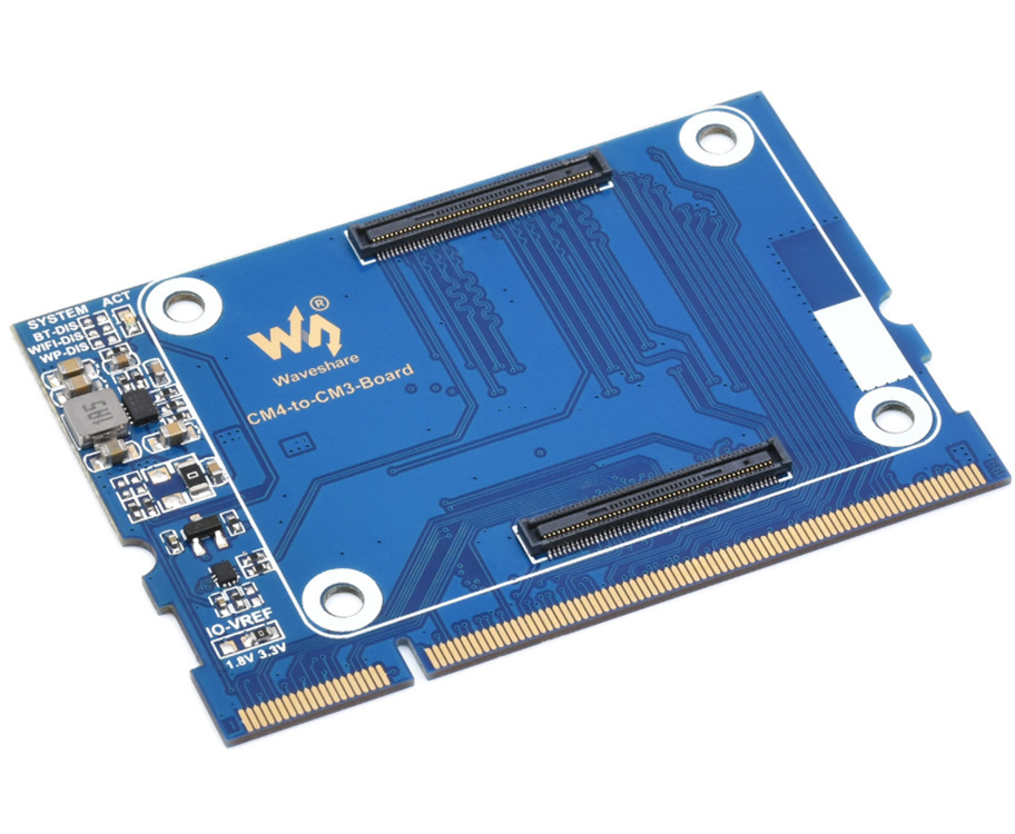 树莓派CM4转CM3扩展板 树莓派CM3/CM3+核心板替代方案3.3V/5V输入