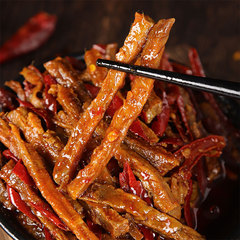 Sichuan Specialty Spicy Beef Strips Zigong Cold-Eaten Beef Slivers Wholesale Snack Food One Piece Shipping