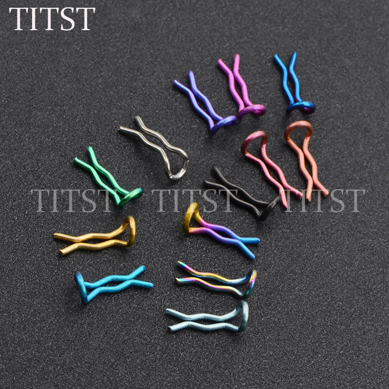 TITST 钛合金tc4山地车公路车钛合金来令片卡扣钛合金Tc4