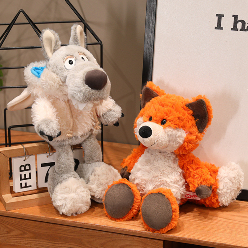 Plush cute toy sheepskin