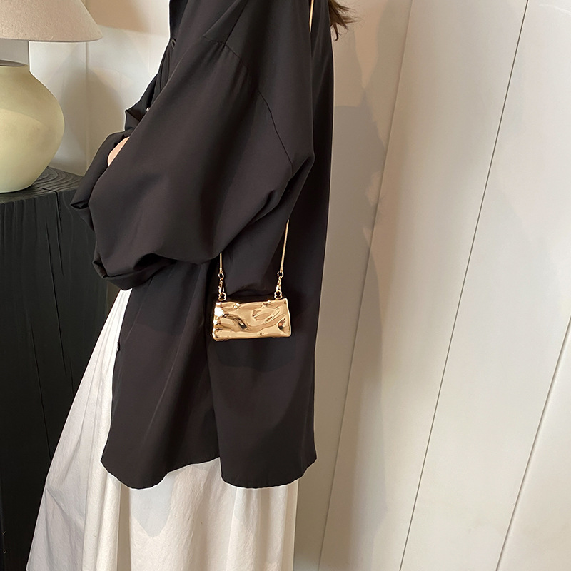 국경 간 신제품 가방 아크릴 패션 어깨 크로스 바디 백 여름 콘치 체인 백 고급 눈 흡수 이브닝 백