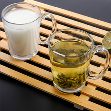 加厚 玻璃把杯 透明扎啤杯家用茶杯 海特把杯啤酒把杯 马克杯批发