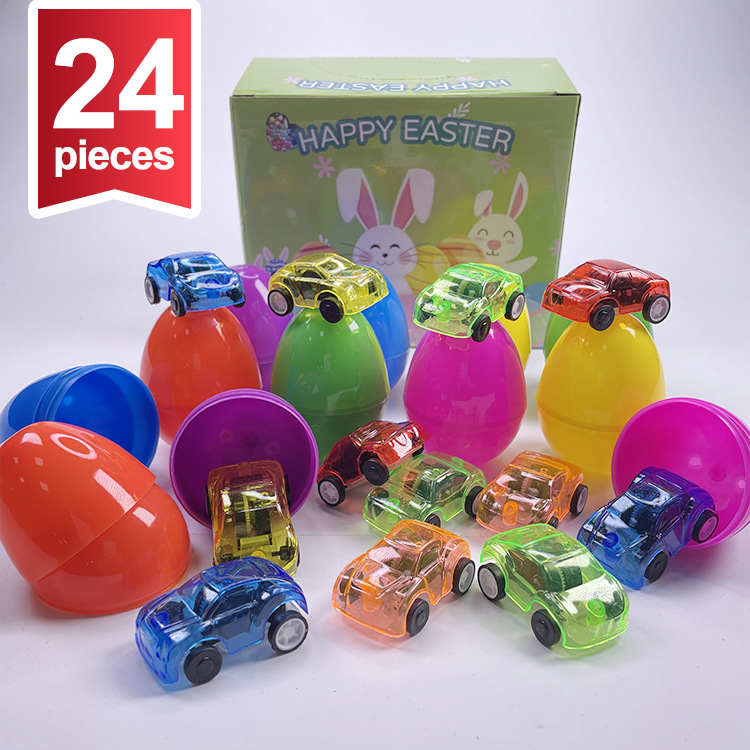 Huevo de Pascua bloques de construcción traje caja ciega juguetes de fiesta para niños DIY simulación huevos juguetes de Pascua traje