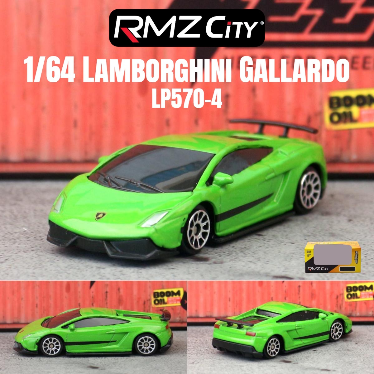 Lamborghini, green