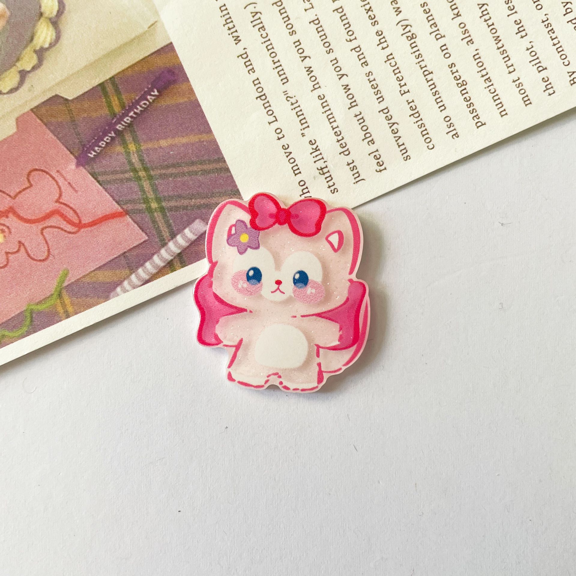 Q 버전 Beier 2.6cm * 2.8cm (단일 조각)