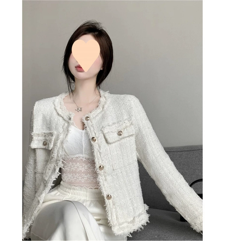 Ветровка осенняя ретро-дизайн тренд сезона стиль Chanel французский стиль высококлассный стиль яркий запоминающийся стиль