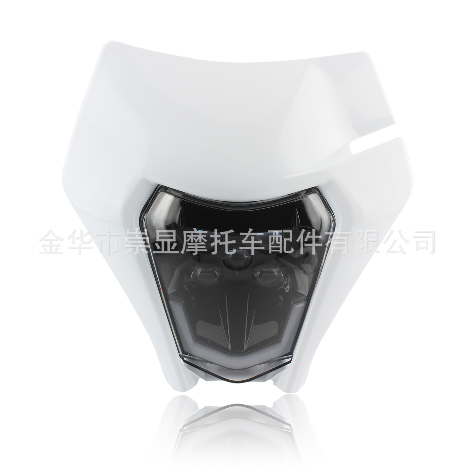 Motorcycle Modification Parts Ktm Universal Off-Road Motorcycle Front Headlight Led Daytime Running Light 5-Head Light Source