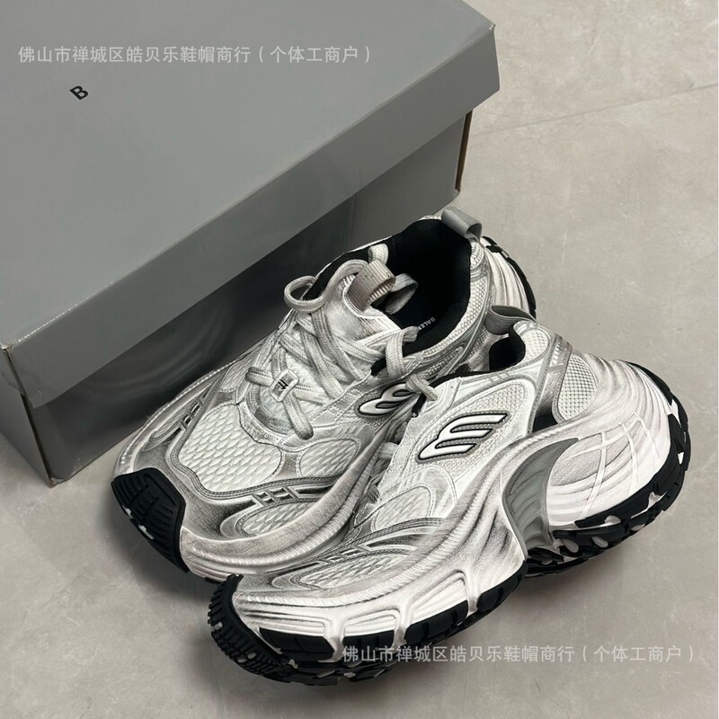 High Fixed Edition Paris New 10xl Torre Shoes Show Retro Old Dirty Couple Shoes Fashionable All-match Men's and Women's Shoes